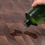 aceite para tablas de picar para desinfectar una tabla de madera