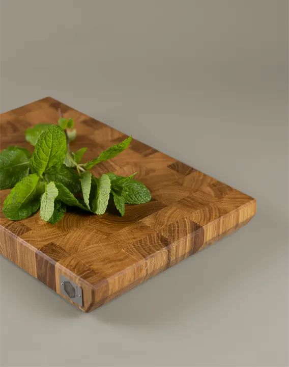 Pura Chêne Planche à découper en chêne en bout