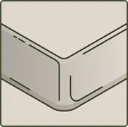 Planche à découper avec bords arrondis