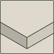 Planche à découper sans pieds