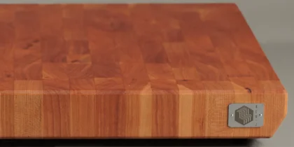 pura cerezo tabla de cortar